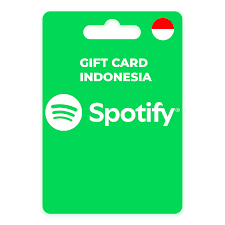 Spotify Gift Card Indonesia 1 Mes